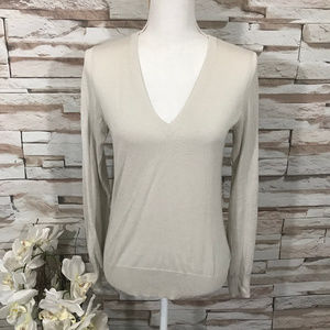 Club Monaco Beige Sweater Sz Sp (H13)